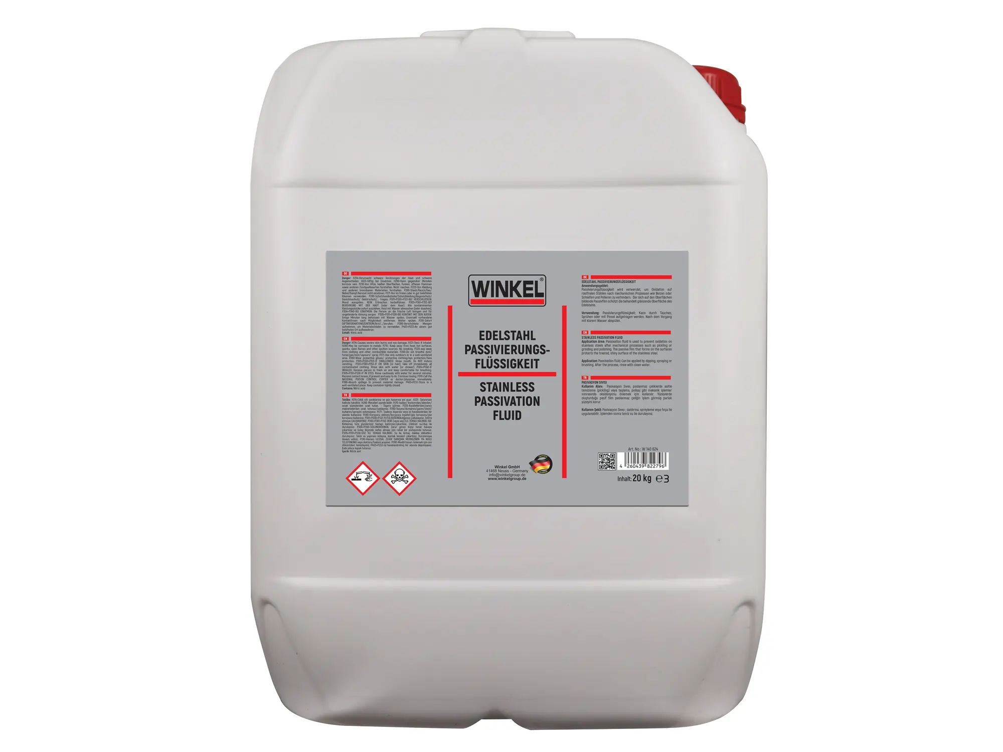 Pasivasyon Sıvısı - 20 KG