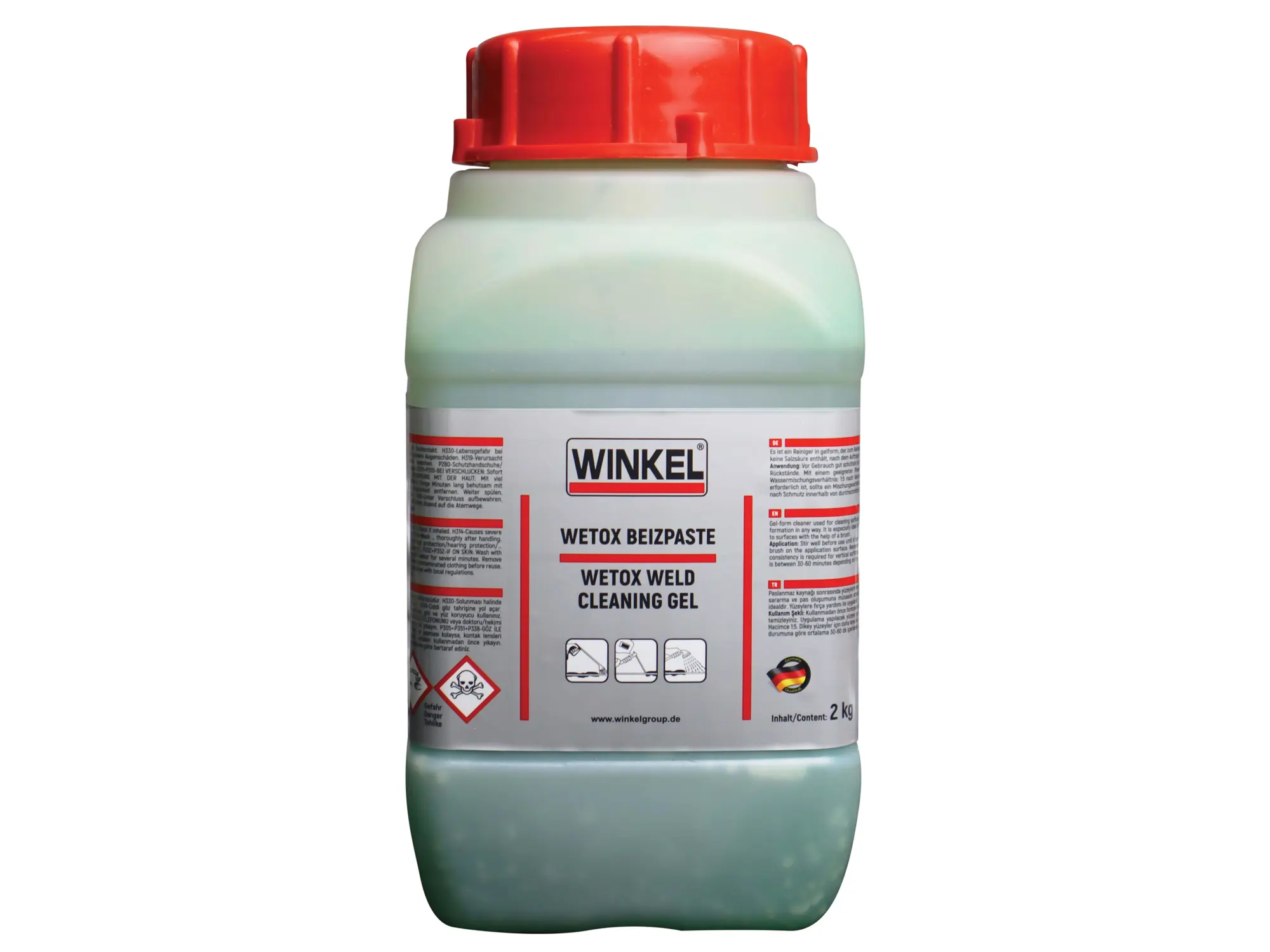 WETOX Kaynak Temizleme Jeli - 2 KG