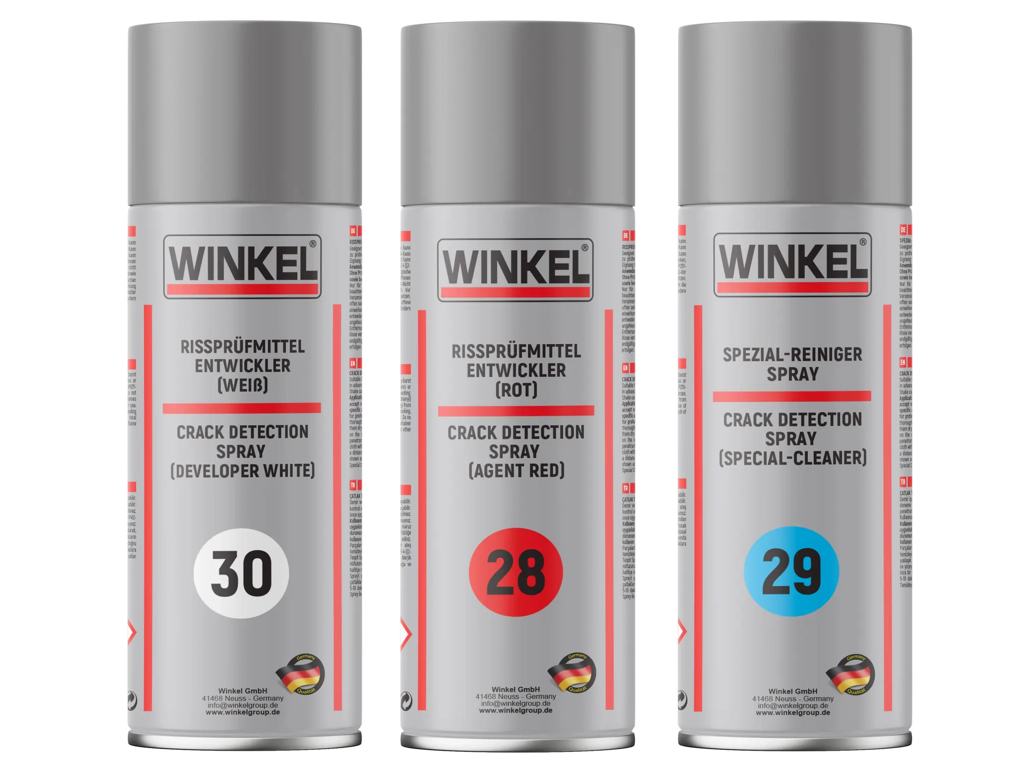 Çatlak Tespit Sprey - 500 ML - SET