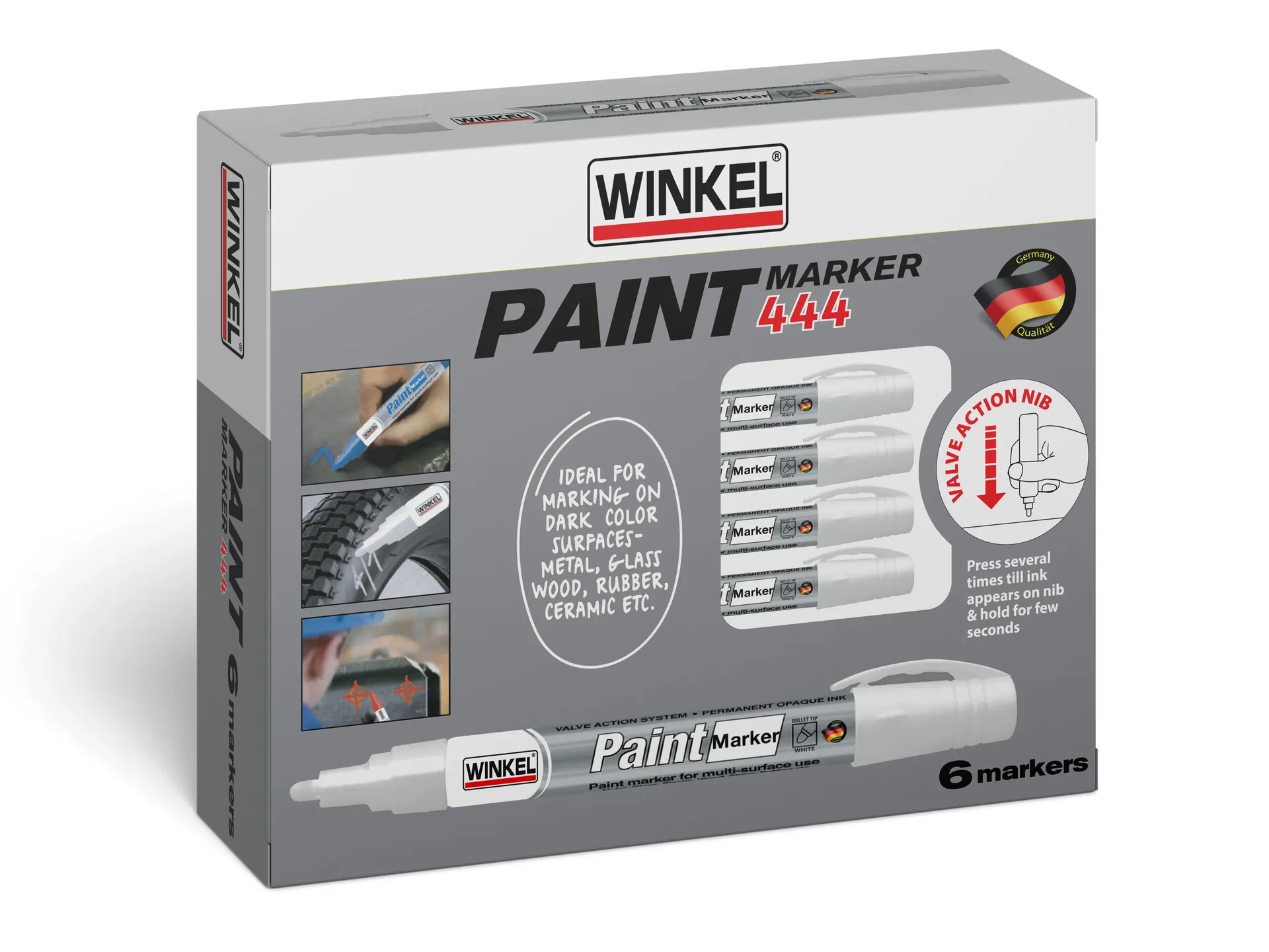 Paint Marker (BEYAZ)