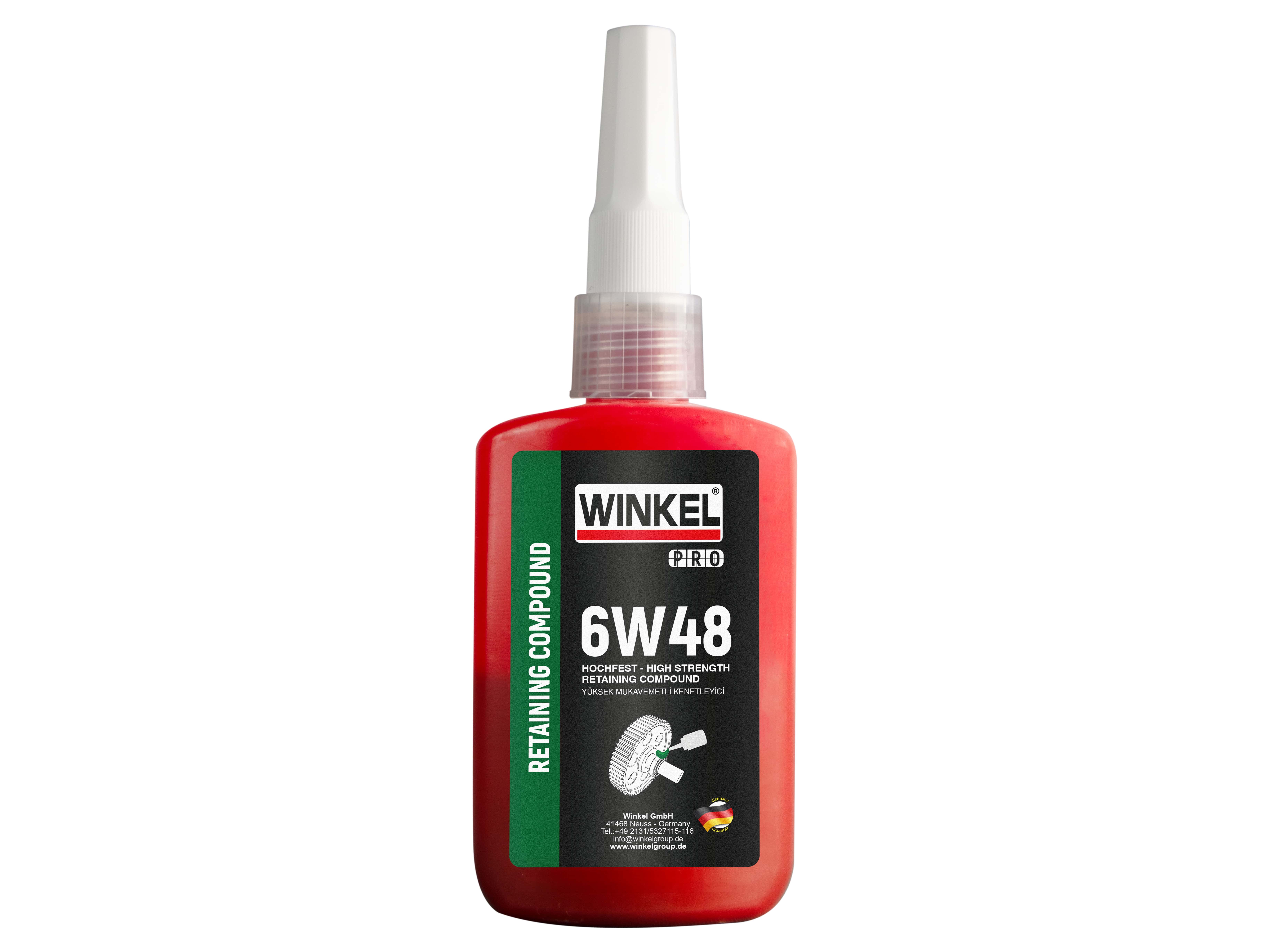 WINKEL PRO 6W48 Yüksek Mukavemetli Kenetleyici - 50 ML (YEŞİL)