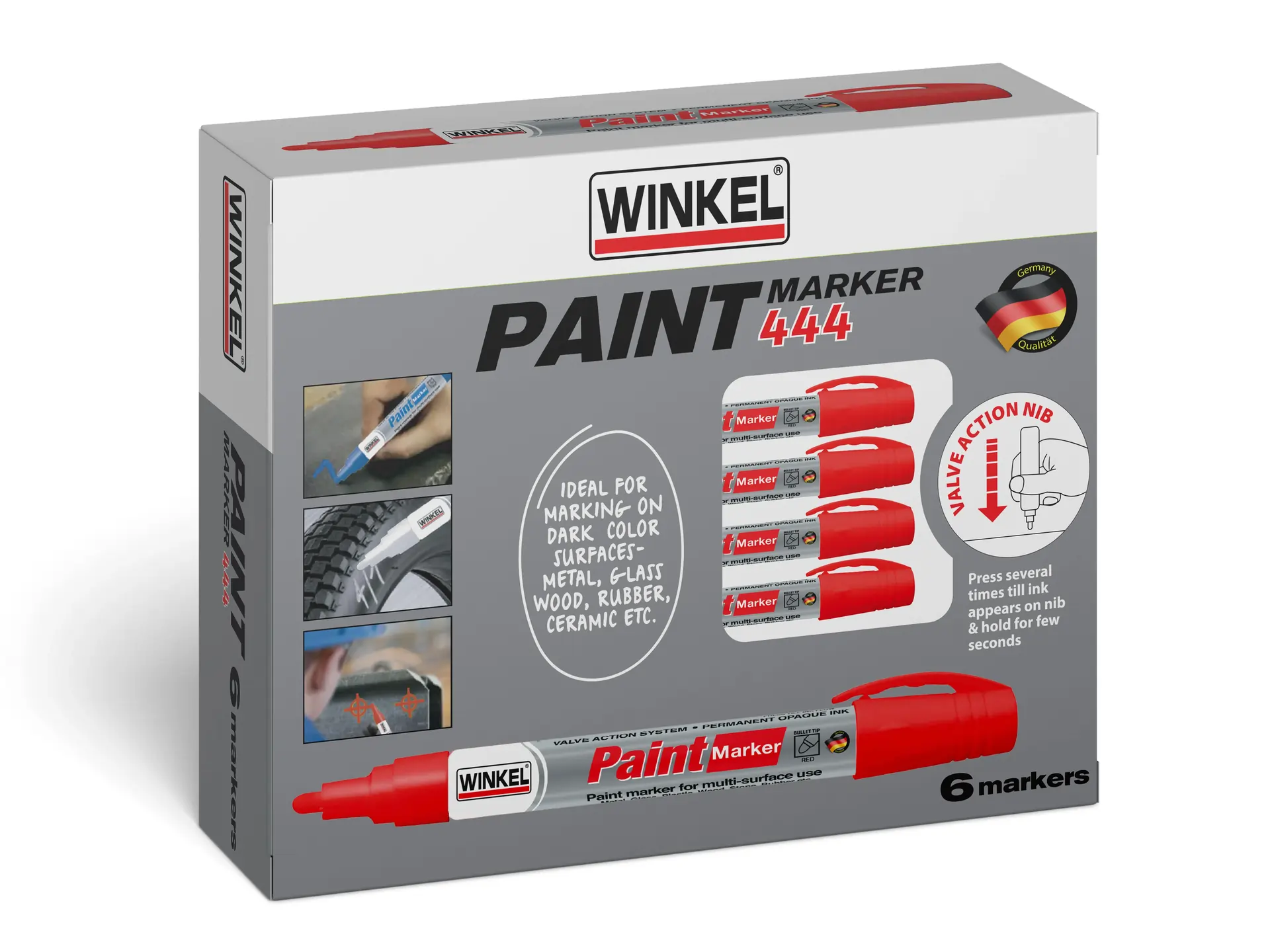 Paint Marker (KIRMIZI)