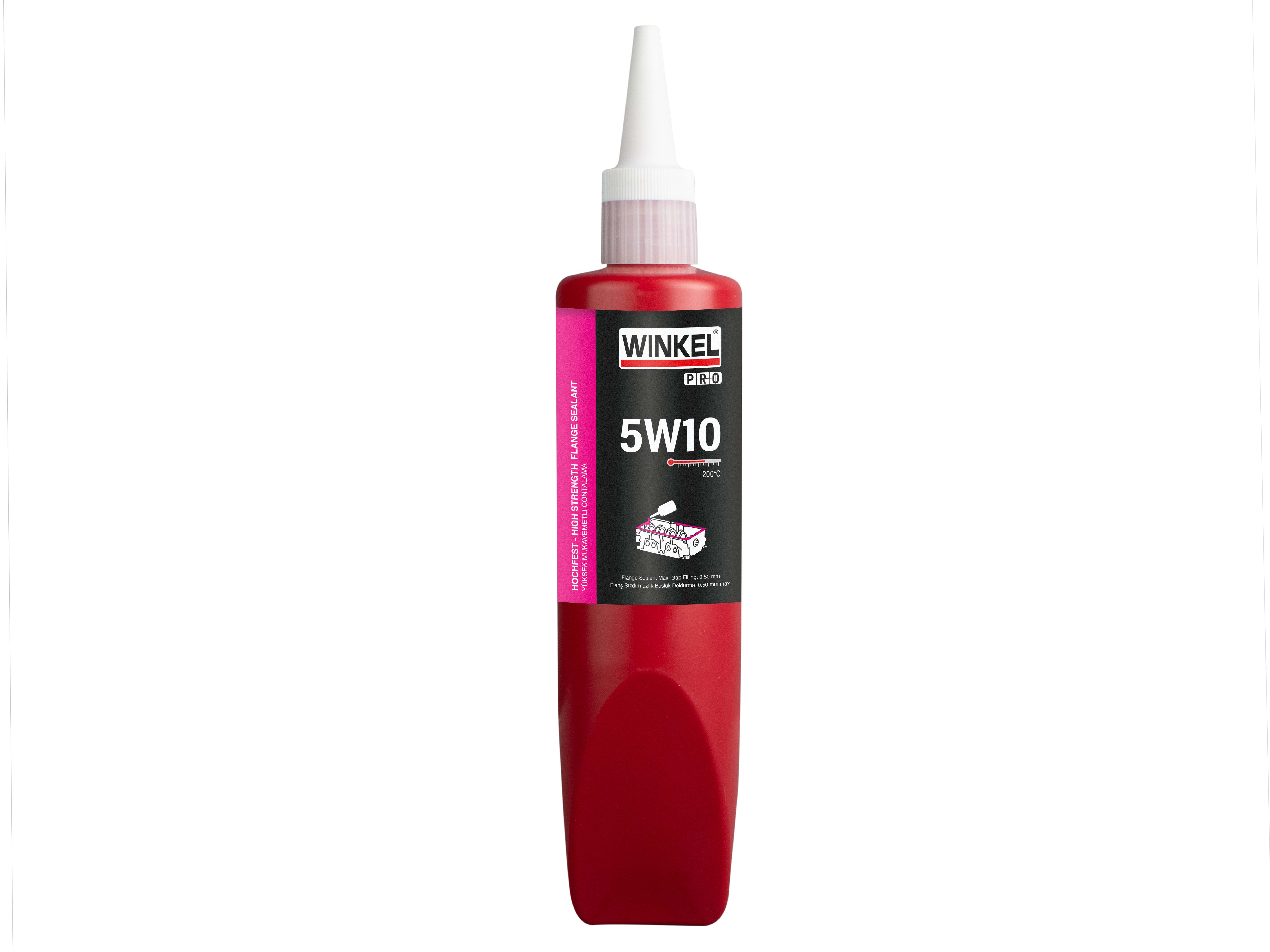 WINKEL PRO 5W10 Orta-Yüksek Mukavemetli Contalama - 250 ML (PEMBE)
